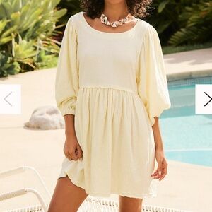 Free People Get Obsessed Babydoll Dress